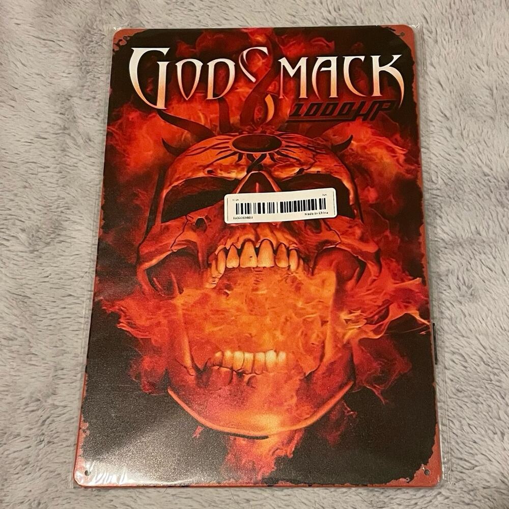Godsmack 1000HP 7” Single Vinyl Album Cover ~ 8” x 12” Metal Sign